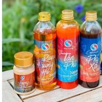 Bộ 4 Lọ Câu Rô Phi Sa Phạm : Hương Phi , Rượu Hương Hổ , Tân Phi , Phi Xả