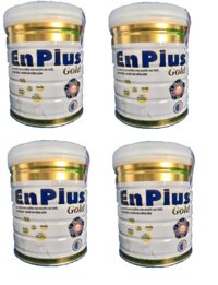 Bộ 4 Lon Sữa Bột Nutifood Enplus Gold - Dành cho người cao tuổi, người bệnh, người ăn uống kém 900g