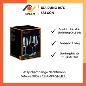Bộ 4 ly Champange Nachtmann Vinova 98075