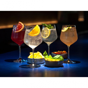 Bộ 4 Ly pha lê có rãnh Gin & Tonic 102892 Nachtmann