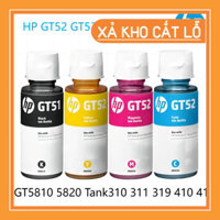 Bộ 4 màu mực GT52 dành cho máy in màu HP Ink Tank 115, HP Ink Tank 315, HP Ink Tank 415