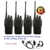 Bộ 4 Máy bộ đàm Ken TK608