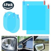 Bộ 4 miếng dán chống đọng nước kính hông và gương chiếu hậu ô tô - HÀNG CHÍNH HÃNG