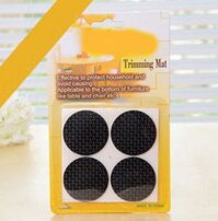 Bộ 4 Miếng Lót Tròn Kê Chân Bàn Ghế Giường Tủ