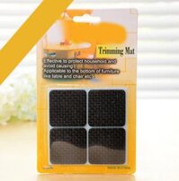 Bộ 4 Miếng Lót Vuông Kê Chân Bàn Ghế Giường Tủ