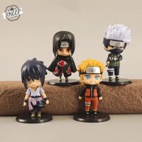 Bộ 4 mô hình Naruto Chibi figure cao 9-10cm