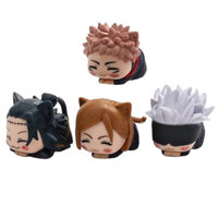 [BỘ 4 MÔ HÌNH] Set 4 Jujutsu Kaisen Mèo đáng yêu Gojo Itadori Geto Suguru Kugisaki Nobar cosplay mèo Toy Đồ Chơi Voi