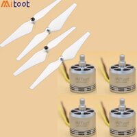 Bộ 4 Mô Tơ Không Chổi Than 2312 920kv cw + 9450 Cánh Quạt f450 f550 s500 sk500 500mm 550mm Cho Drone