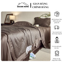 Bộ [ 4 Món ] Chăn Ga Tencel 100s chăn trần tơ tằm Quiet Luxury 2024 Hoạ tiết dệt 5D mềm mịn , thoáng mát , sang chảnh