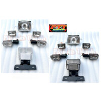 BỘ ( 4 MÓN ) ĐÈN + XI NHAN TRƯỚC - SAU MÀU TRẮNG - KHÓI XE CUB 82 - DH - DD - CUSTOM