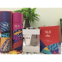💦💦💦Bộ 4 Món Dưỡng Trắng Da SK-II Karan Phiên Bản Giáng Sinh 2018 (Set Nước Thần 230ml)
