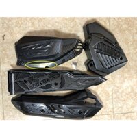 BỘ 4 MÓN ỐP CARBON AIRBLADE 2020 (125-150) PÔ E, QUẠT, PÁT PÔ, GÁC CHÂN CACBON CAO CẤP - STN