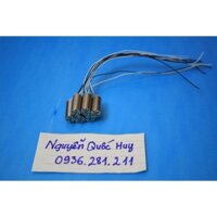 Bộ 4 motor 8520 - 8523, trục 1mm - 1.2mm. Kèm cánh thuận nghịch