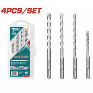 Bộ 4 mũi khoan bê tông TOTAL TACSD1945