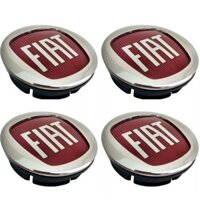 Bộ 4 Nắp Đậy Trục Bánh Xe Hơi Fiat Red Siena Palio Argo Cronos Punto Bravo Mobi