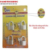 BỘ 4 Ổ KHOÁ YETI 60MM