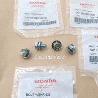Bộ 4 ốc hộp xích, sên cacte xe DREAM, WAVE, FUTURE... zin Honda thái