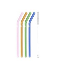 Bộ 4 ống hút thủy tinh màu sắc kèm chổi Zwilling