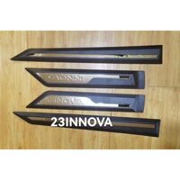 Bộ 4 ốp nẹp sườn xe Toyota Innova phom mới 2023.