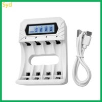 Bộ 4 Pin Sạc AA Và 4 Pin Sạc 3A Dung Tích DC12V 800mA 1 2V