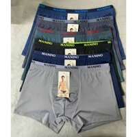 Bộ 4 Quần lót đùi MSP 701, Quần boxer nam thun lạnh - Hàng Việt Nam, thương hiệu MANINO cao cấp