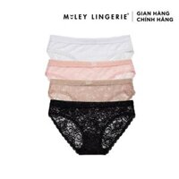 Bộ 4 quần lót nữ ren sexy Miley Lingerie FLS06 - L