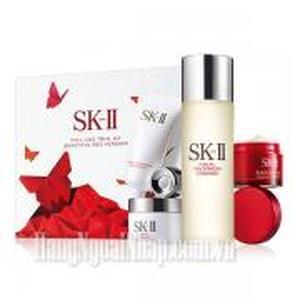 Bộ 4 sản phẩm SK-II Full Line Trial Kit Beautiful Red Version