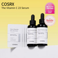 Bộ 4 serum vitamin c 23 serum cosrx 20g (+ peptide 1.5ml * 4ea) | Serum vitamin e & hyaluronic acid Làm Sáng Da & Dưỡng Ẩm Da Mặt