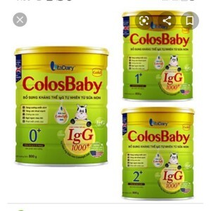 Bộ 4 sữa bột VitaDairy ColosBaby - hộp 800g (dành cho trẻ từ 0-12 tháng tuổi)