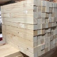 Bộ 4 thanh gỗ thông vuông KT 5x5x80 được bào láng 4 mặt