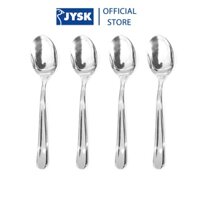 Bộ 4 thìa cà phê | JYSK nID | inox | D13cm