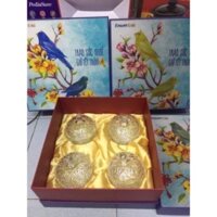 🌾🌾🌾BỘ 4 THỐ THUỶ TINH ĐỰNG MỨT,BÁNH,KẸO(Quà tặng từ Ensure Gold)