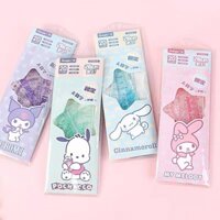 Bộ 4 Thước Đo Lường sanrio mymelody kuromi cinnamoroll pochacco Hoạt Hình Dùng Làm Quà Tặng Sinh Nhật Cho Học Sinh