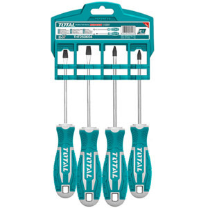 Bộ 4 tua vít dẹp &  bake THT250604