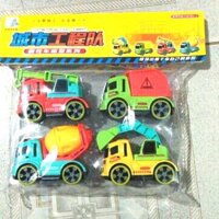 Bộ 4 xe ô tô đồ chơi trẻ em