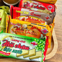 Bộ 40 gói lương khô 65Gr Hải Châu (Tổng hợp, ca cao, dinh dưỡng, đậu xanh)