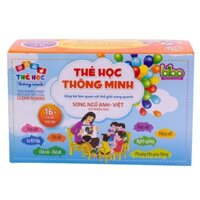 Bộ 416 thẻ học thông minh song ngữ cho bé