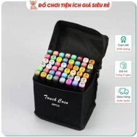 Bộ 48c màu dạ 💥 TẶNG KÈM TÚI 💥 48 cây bút lông màu dạ Marker Touch
