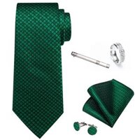 Bộ 5 Cà Vạt Nam Kẻ Sọc Xanh Sang Trọng Họa Tiết Paisley Hồng Tím 8Cm Cà Vạt Cổ Cho Tiệc Cưới Chú Rể Phụ Kiện Quà Tặng dành Cho Chồng Bộ Cà Vạt Cổ Polyester Lụa Thời Trang