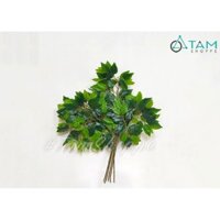 Bó 5 cành lá cây si giả F-CHL-113 TAN