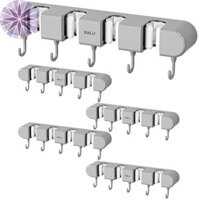 Bộ 5 Cây Lau Nhà Có Móc Treo Tường Cây Lau Nhà Chổi Giá Đấm Miễn Phí Chổi Tổ Chức Móc Treo Chổi Hạng Nặng Cho Gia Đình SHOPTKC7042