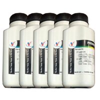Bộ 5 chai Mực nạp Premium cho hộp mực 12A49A303 máy in laser HP,Canon - Hàng chính hãng