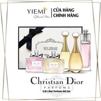 Bộ 5 Chai Nước Hoa Mini Dior Les Parfums 7.5ml - Dạng Chấm Hương Thơm Dịu Nhẹ Dầy Lôi Cuốn ( Mẫu 2)