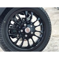 bộ 5 con salaya inox gắn mâm trước vespa