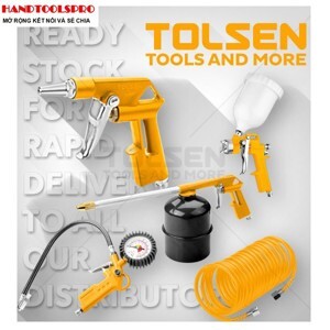 Bộ 5 công cụ dùng khí nén Tolsen 73198