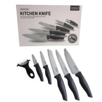 Bộ 5 dao phủ sứ Lock&lock Cookplus CKK101S01 (Tặng dụng cụ gọt củ quả)