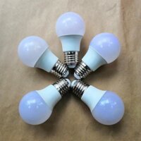 Bộ 5 đèn led bulb 3w sáng trắng