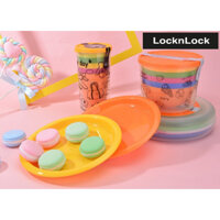 Bộ 5 Đĩa Nhựa Màu Rainbow LocknLock HPP513S5