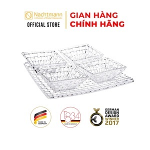 Bộ 5 đĩa pha lê Nachtmann Bossa Nova