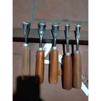 Bộ 5 đục cây cảnh bonsai sáo diều điêu khắc gỗ hàng mài sắc